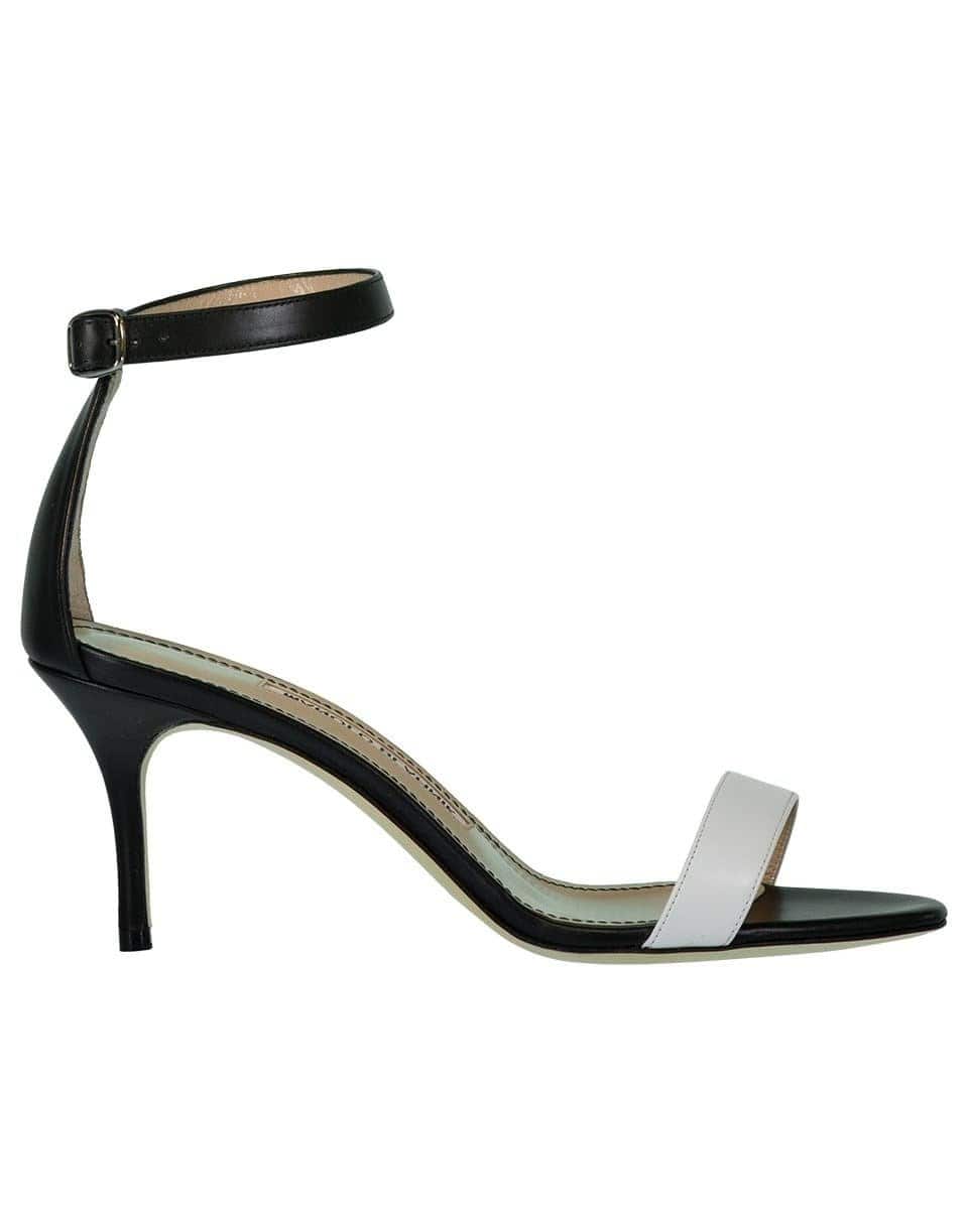 MANOLO BLAHNIK-Chaos Bi-Color Sandal-