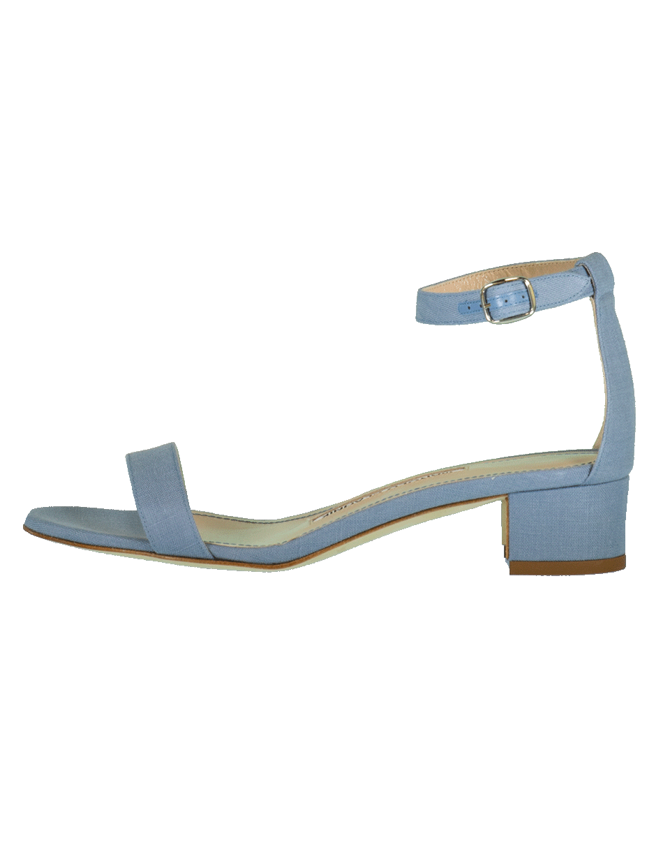 MANOLO BLAHNIK-Chaflahi Block Heel Sandal-