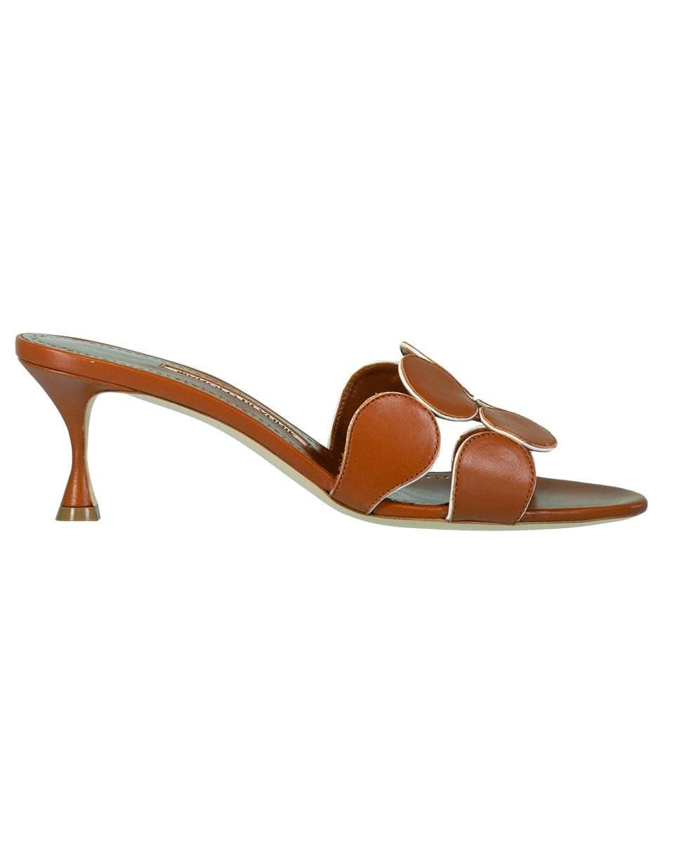 MANOLO BLAHNIK-Haribalmu Leather Slide Mules-