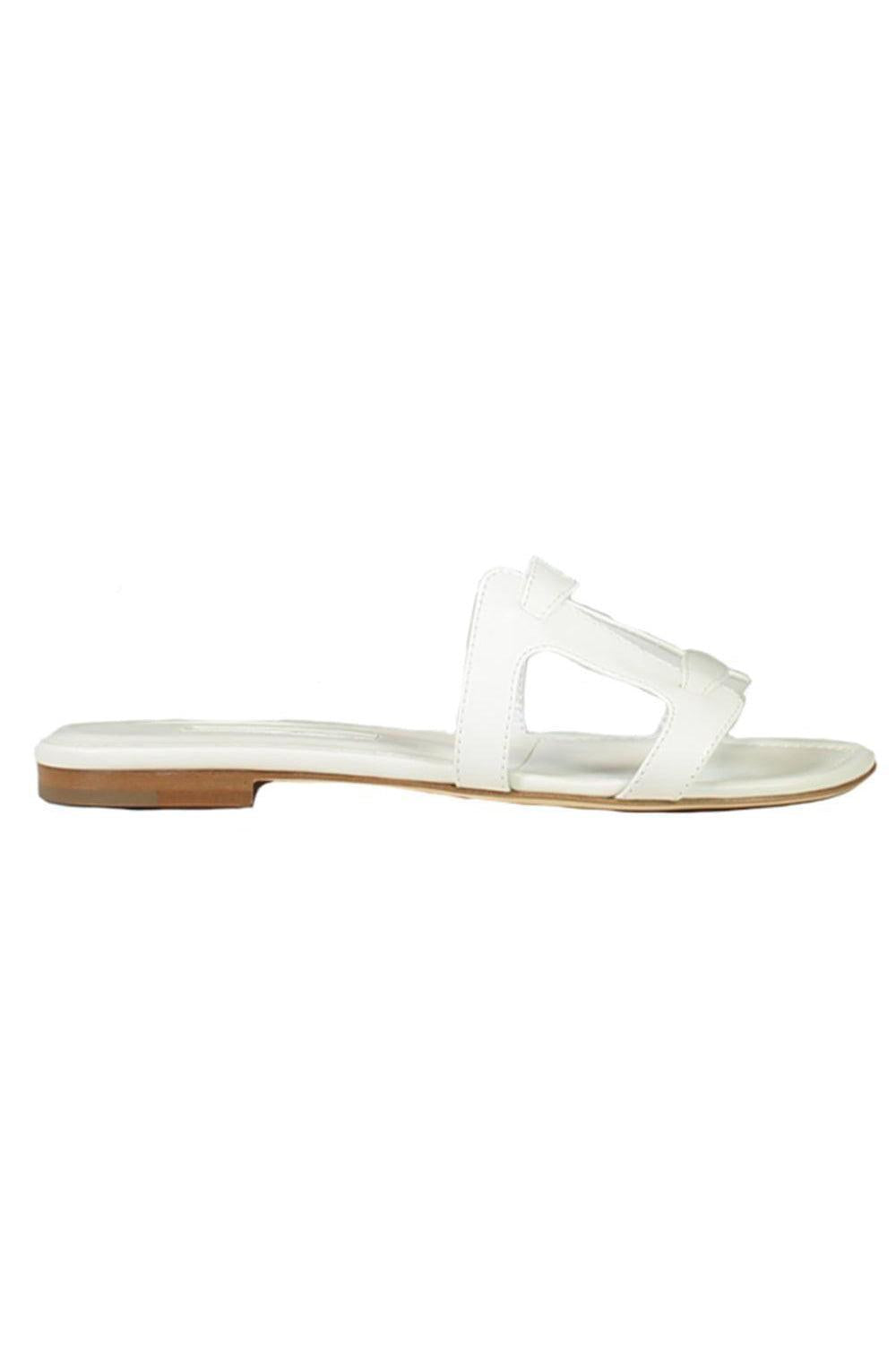 Grellanu Flat-WHITE-36.5-SHOESANDAL-MANOLO BLAHNIK