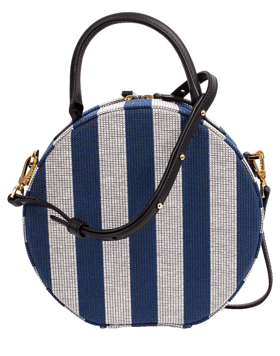 MANSUR GAVRIEL-Circle Crossbody-BLUE/WHT