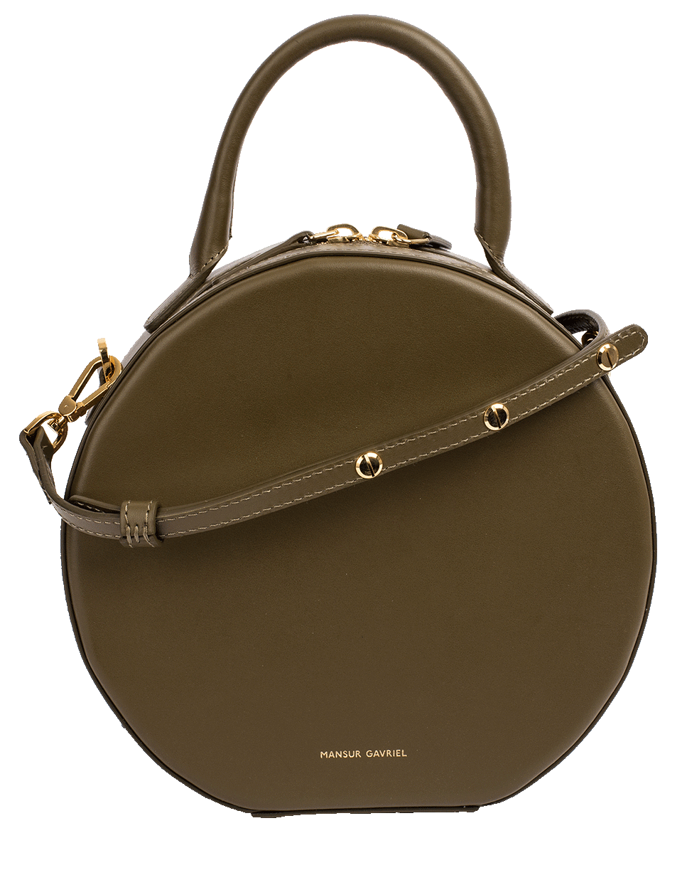 MANSUR GAVRIEL-Circle Crossbody-OLIVE