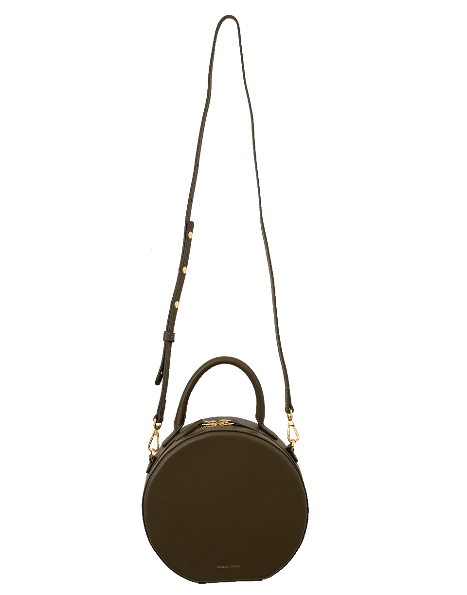 MANSUR GAVRIEL-Circle Crossbody-OLIVE
