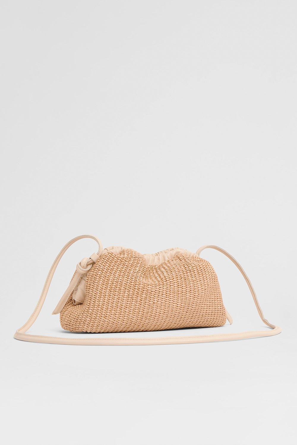 Mini Cloud Clutch - Natural-NAT/AVOR-O/S-HANDBAGCLUTCHES-MANSUR GAVRIEL