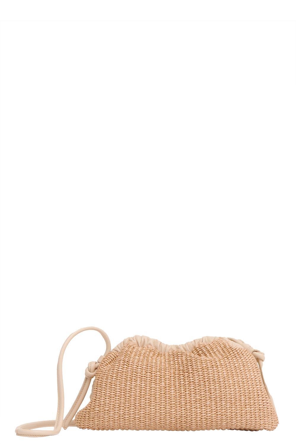 Mini Cloud Clutch - Natural-NAT/AVOR-O/S-HANDBAGCLUTCHES-MANSUR GAVRIEL