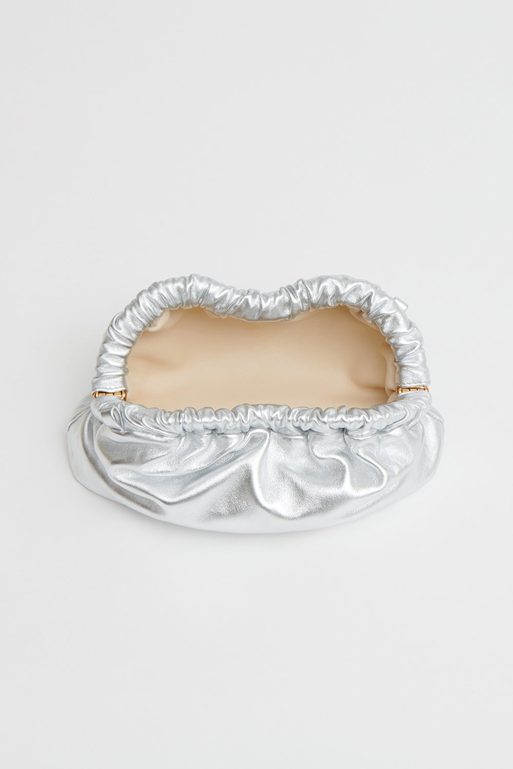 MANSUR GAVRIEL-Mini Cloud Clutch - Silver-SILVER