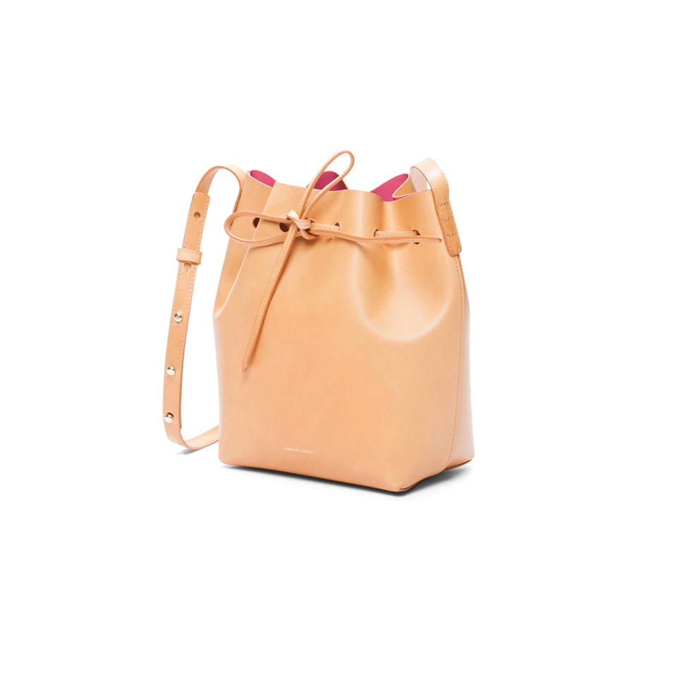 MANSUR GAVRIEL-Mini Bucket Bag-CAM/DLLY