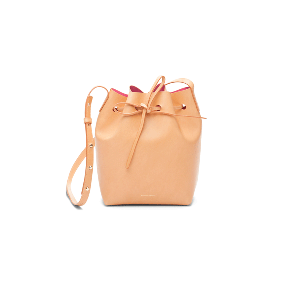 MANSUR GAVRIEL-Mini Bucket Bag-CAM/DLLY