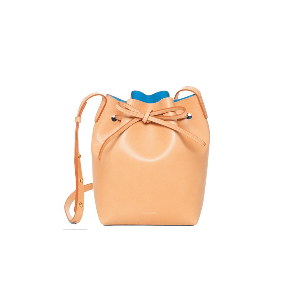 MANSUR GAVRIEL-Mini Bucket Bag-CAMM/AZZ