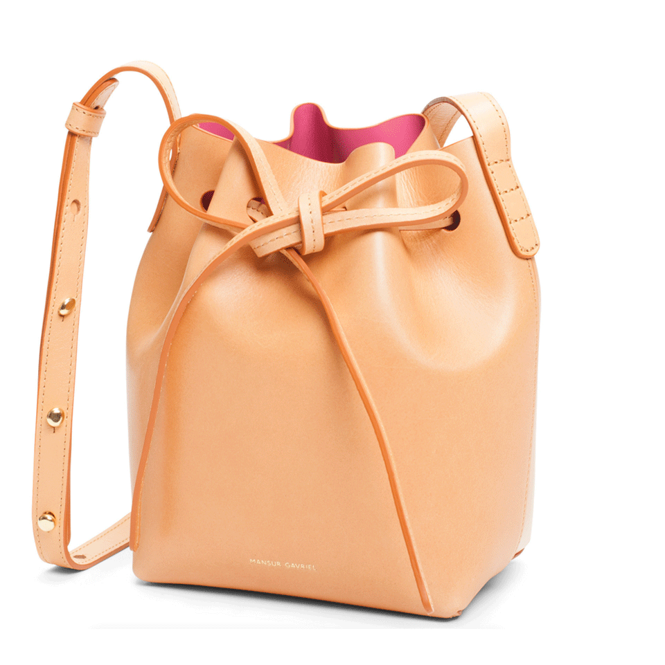 MANSUR GAVRIEL-Mini Mini Bucket Bag-CAMM/DOL