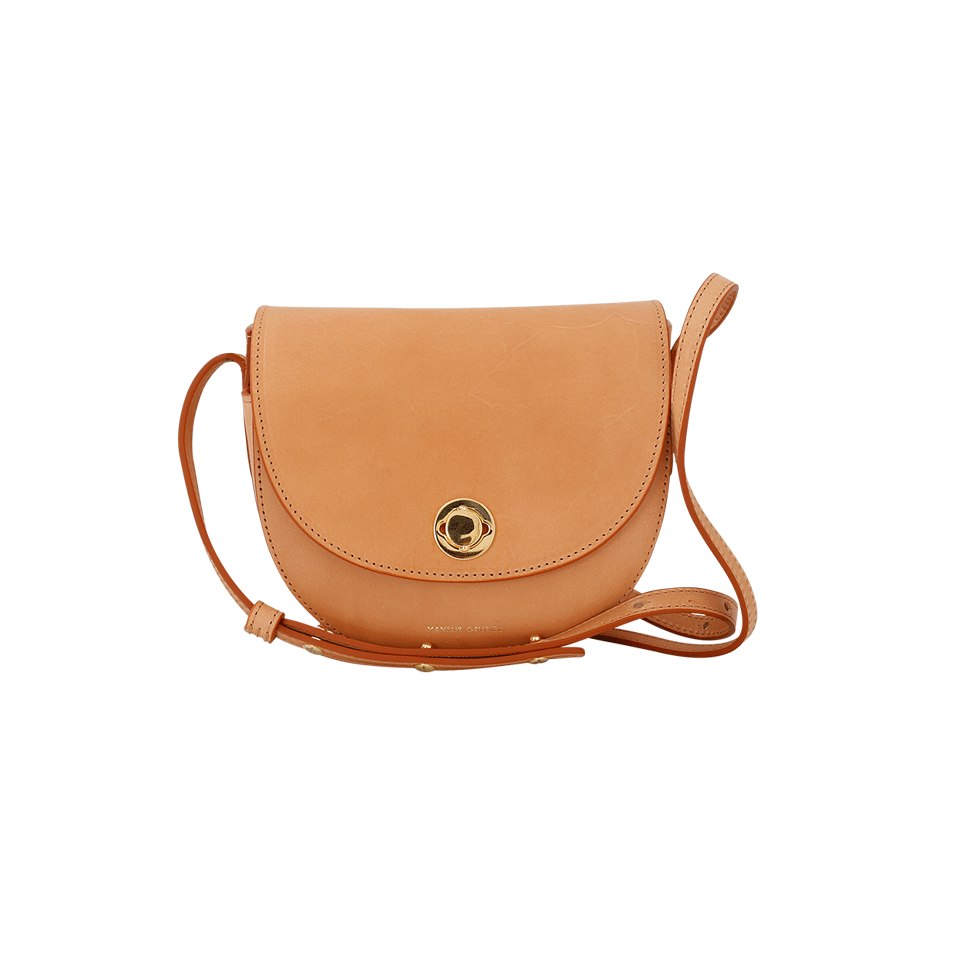 MANSUR GAVRIEL-Mini Saddle Bag-CAMMELLO
