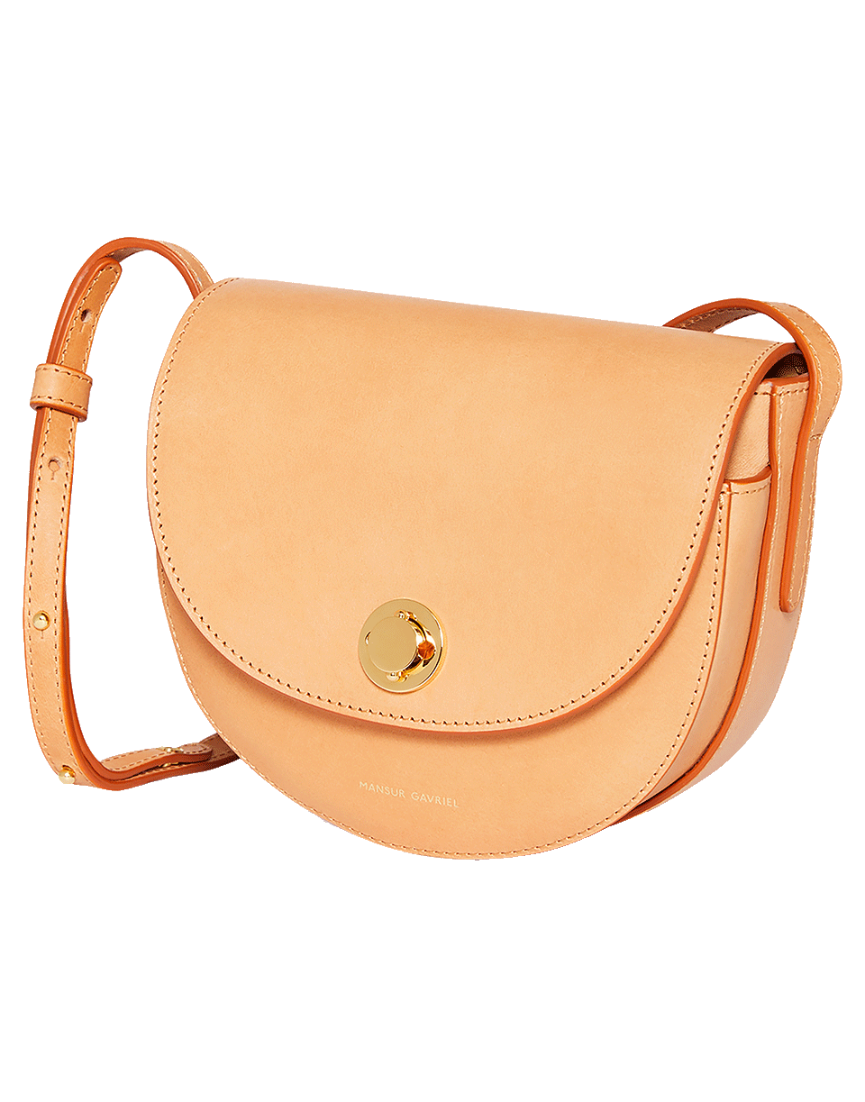 MANSUR GAVRIEL-Mini Saddle Bag-CAMMELLO