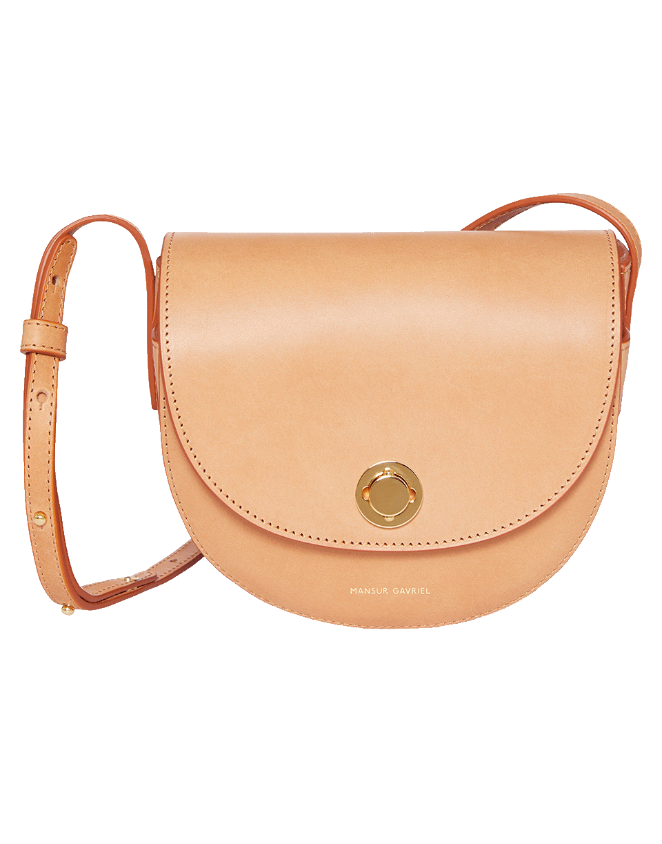 MANSUR GAVRIEL-Mini Saddle Bag-CAMMELLO