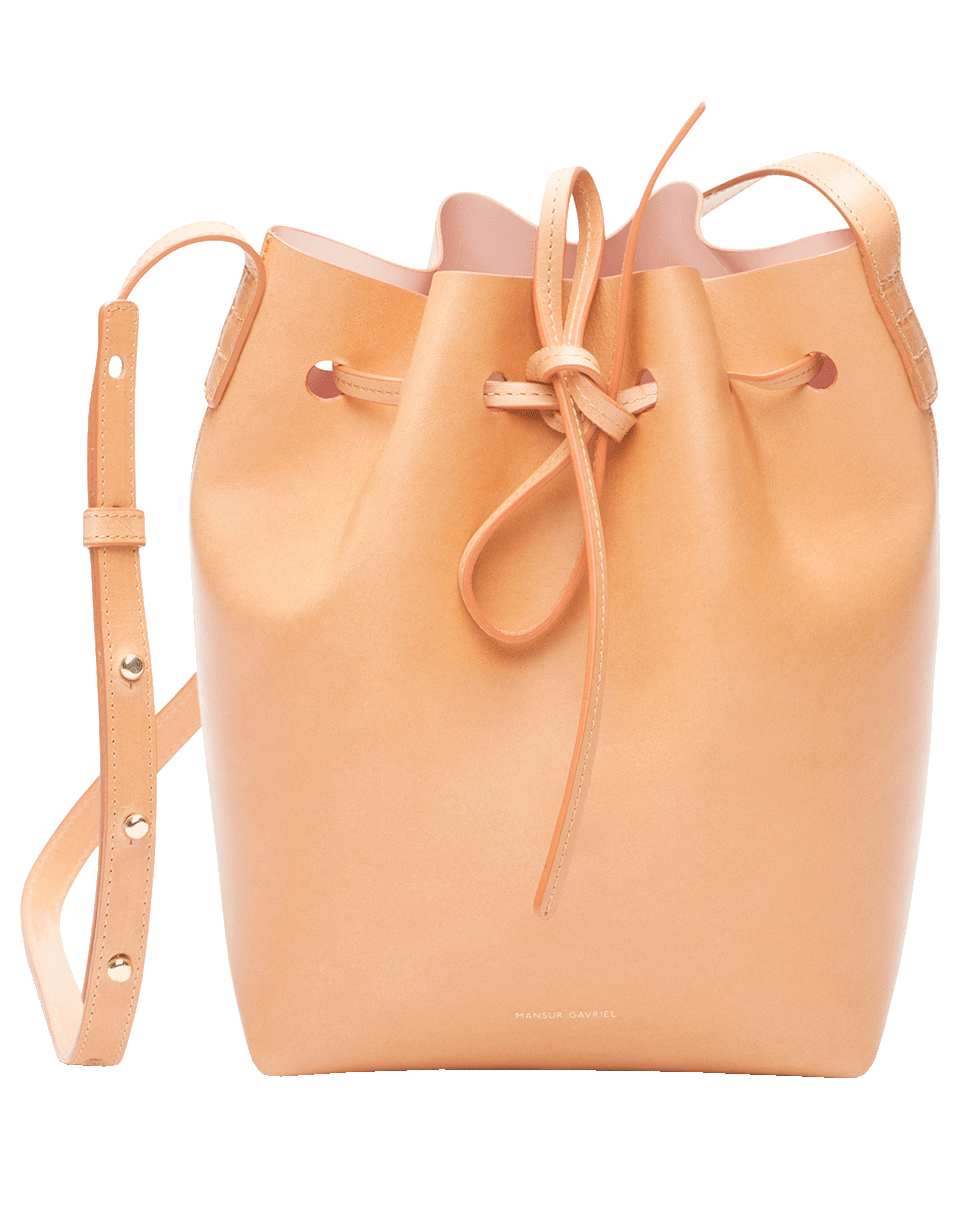 MANSUR GAVRIEL-Mini Bucket Bag-CAM/ROSA