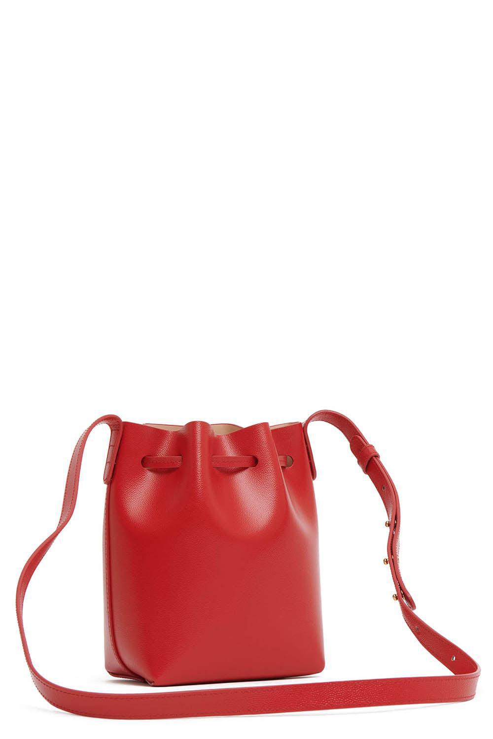 MANSUR GAVRIEL-Mini Mini Bucket Bag - Flamma Ballerina-FLAMBLRN