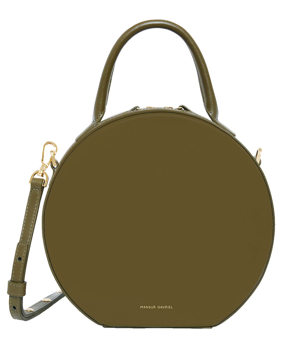 MANSUR GAVRIEL-Circle Crossbody-OLIVE