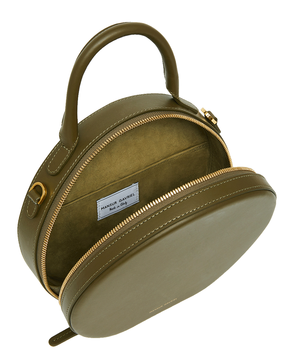 MANSUR GAVRIEL-Circle Crossbody-OLIVE