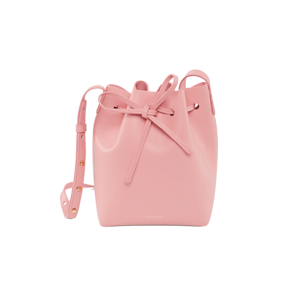 MANSUR GAVRIEL-Mini Bucket Bag-PEONY