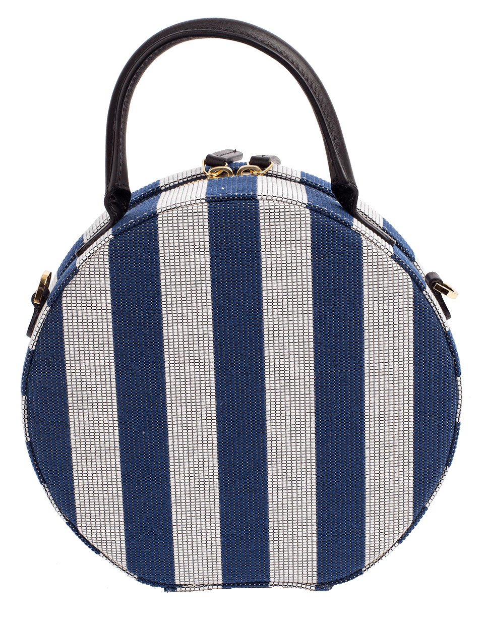 MANSUR GAVRIEL-Circle Crossbody-BLUE/WHT