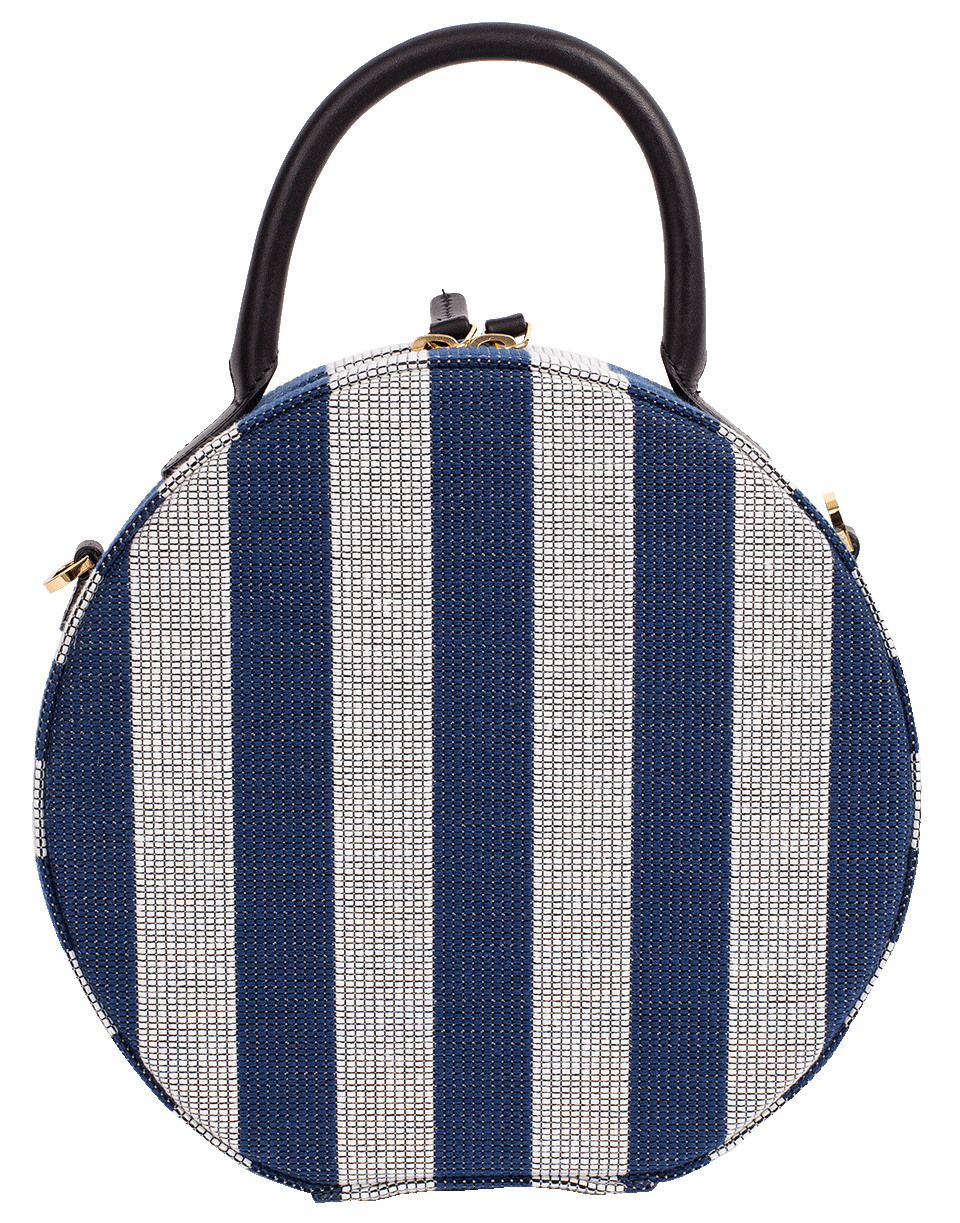 MANSUR GAVRIEL-Circle Crossbody-BLUE/WHT