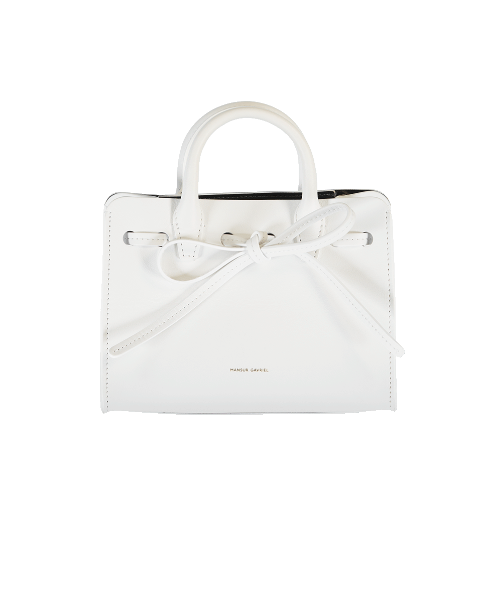 MANSUR GAVRIEL-Mini Mini Sun Bag-WHT/BLUE