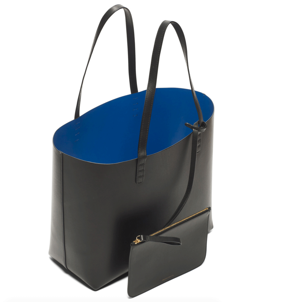 MANSUR GAVRIEL-Large Tote-BLK/ROY