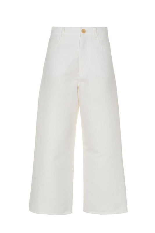 Wide Leg Trousers-IVORY-38-CLOTHINGPANTCROPPED-MANTU