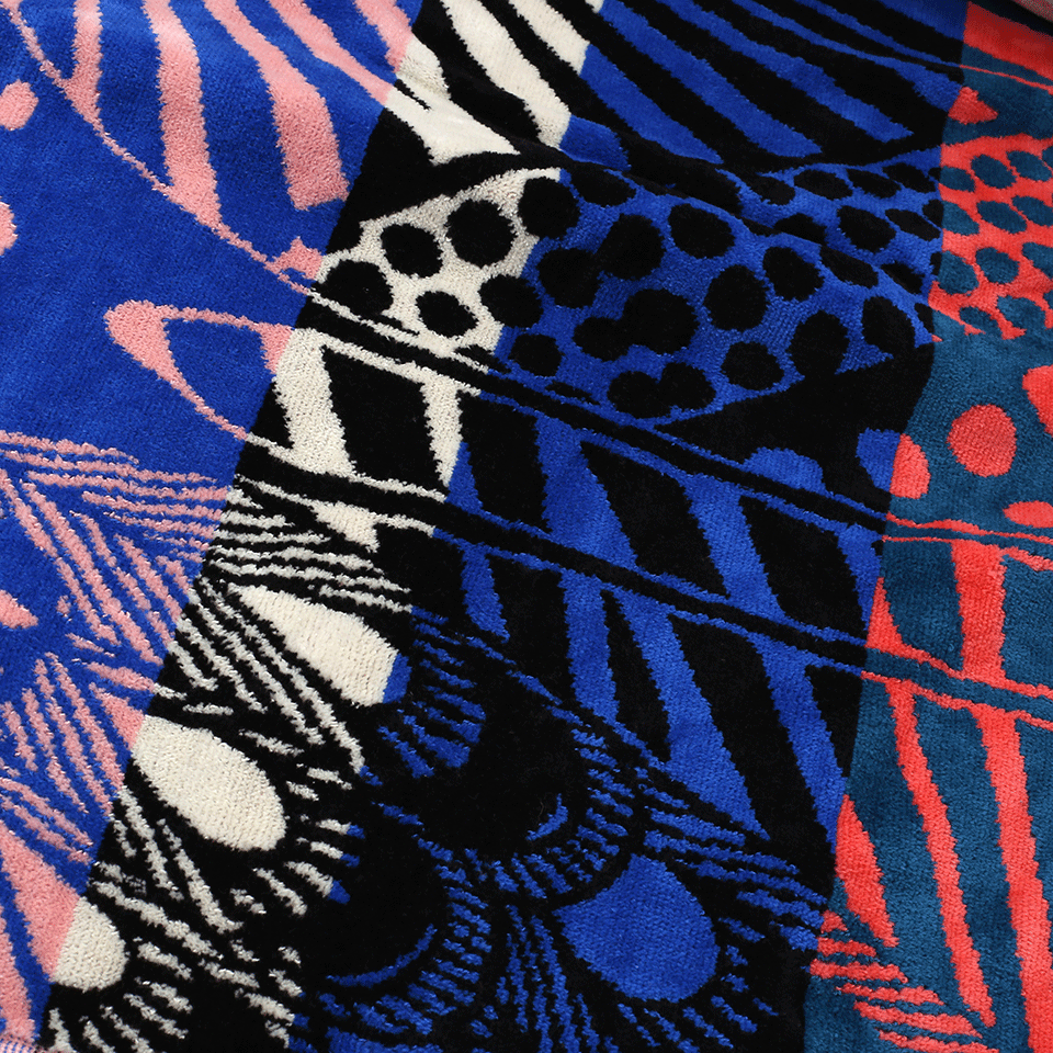 MARA HOFFMAN-Peacock Beach Towel-MULTI
