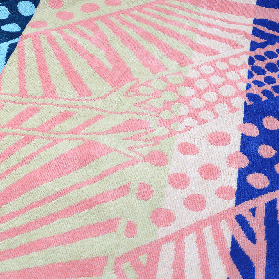 MARA HOFFMAN-Peacock Beach Towel-MULTI