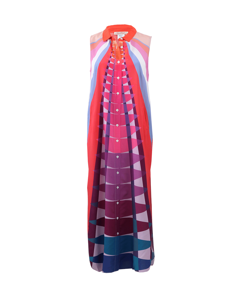 MARA HOFFMAN-Long Shirt Dress-