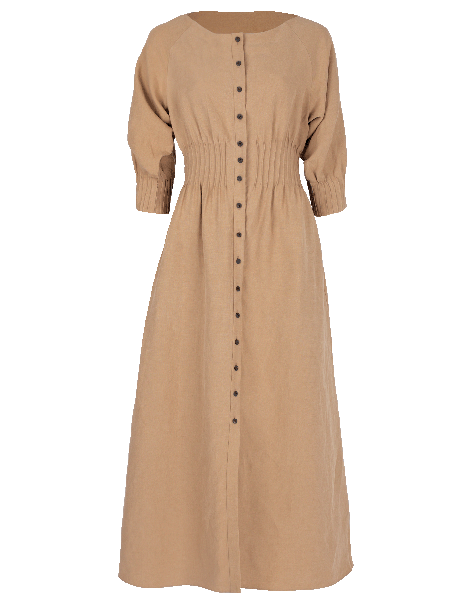 MARA HOFFMAN-Amia Button Down Dress-