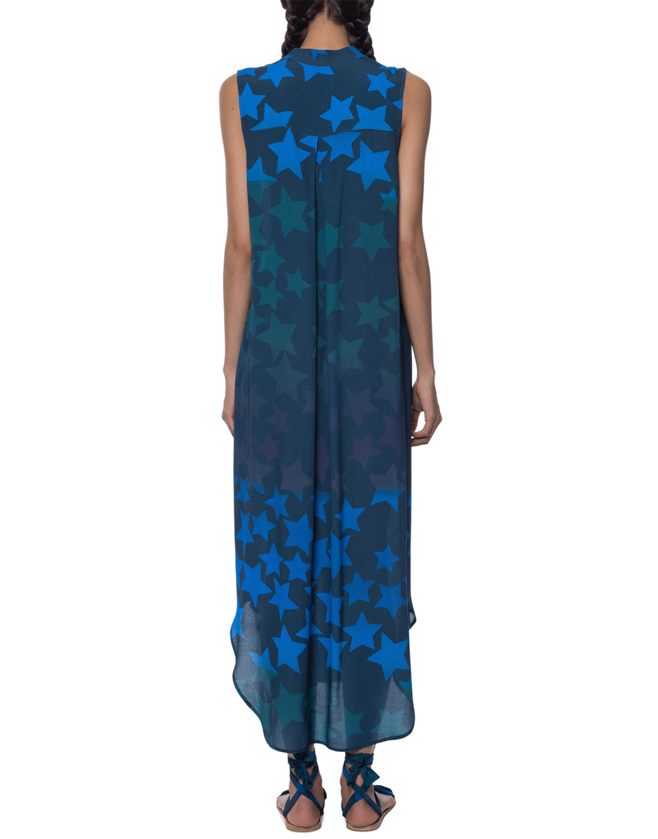 MARA HOFFMAN-Star Blast Shirt Dress-