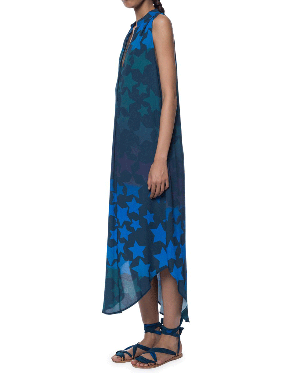MARA HOFFMAN-Star Blast Shirt Dress-