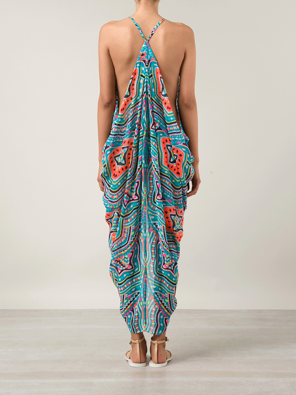 MARA HOFFMAN-Draped Dress-ESTRADA