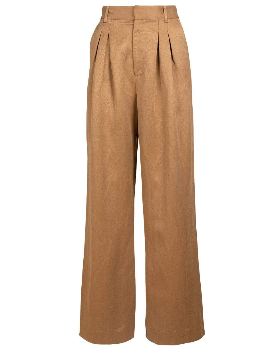 MARA HOFFMAN-Brown Woven Mari Pant-