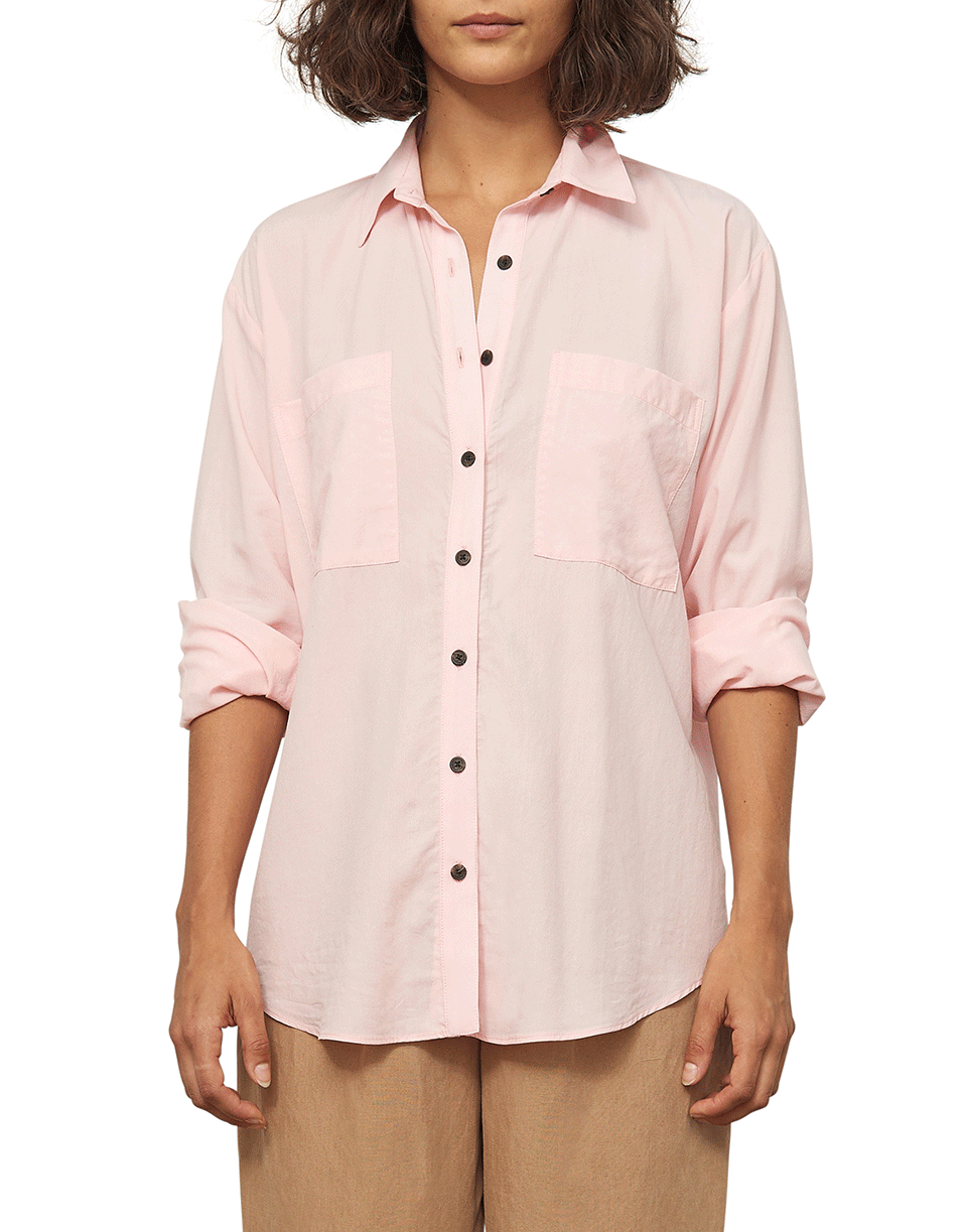 MARA HOFFMAN-Margot Button Down Blouse-