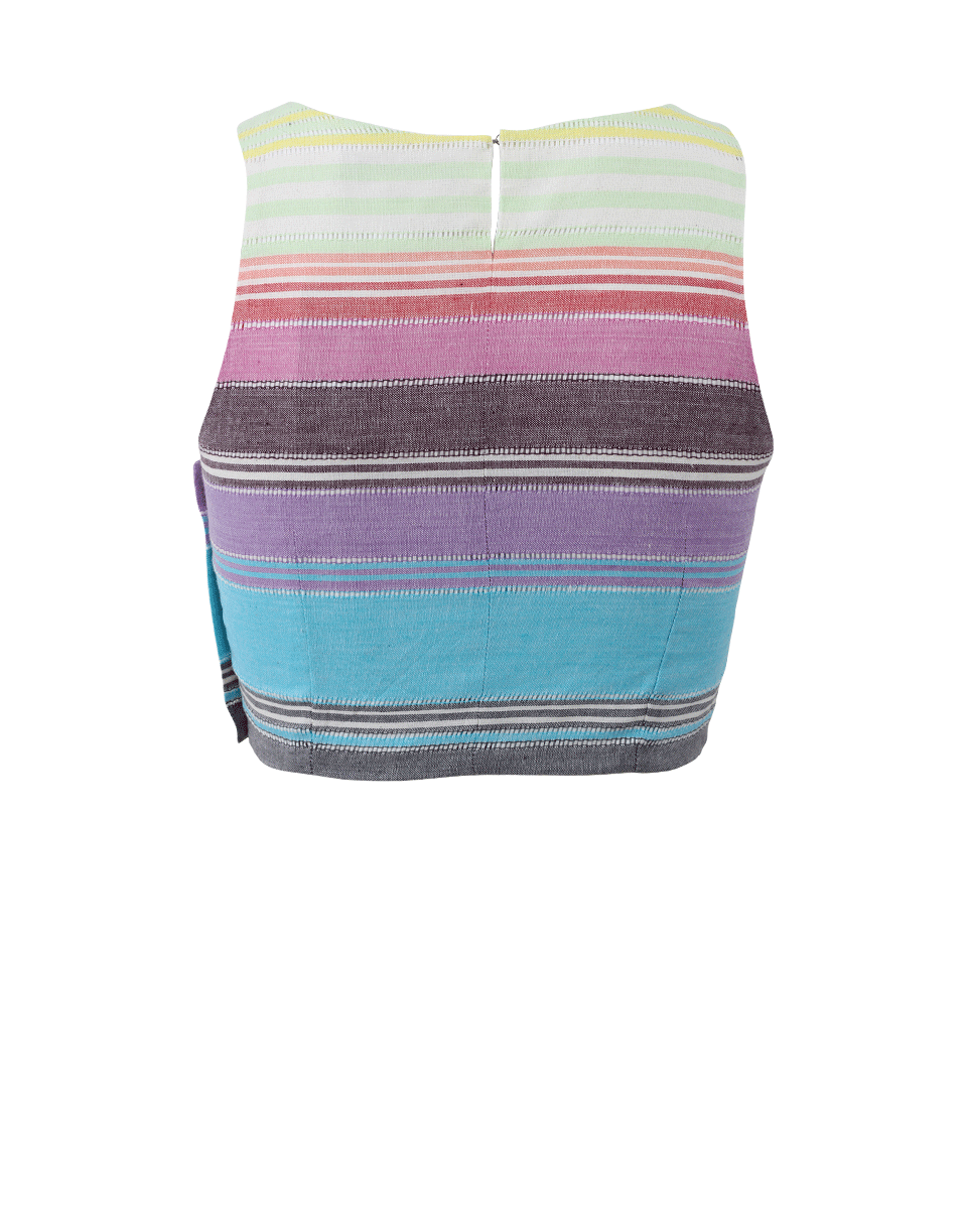 MARA HOFFMAN-Gauze Crop Top-