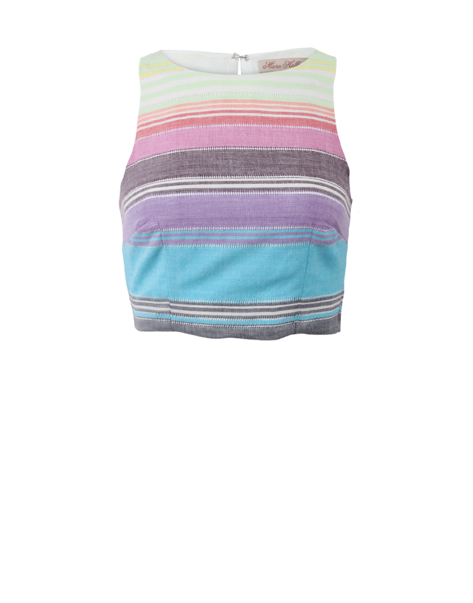 MARA HOFFMAN-Gauze Crop Top-