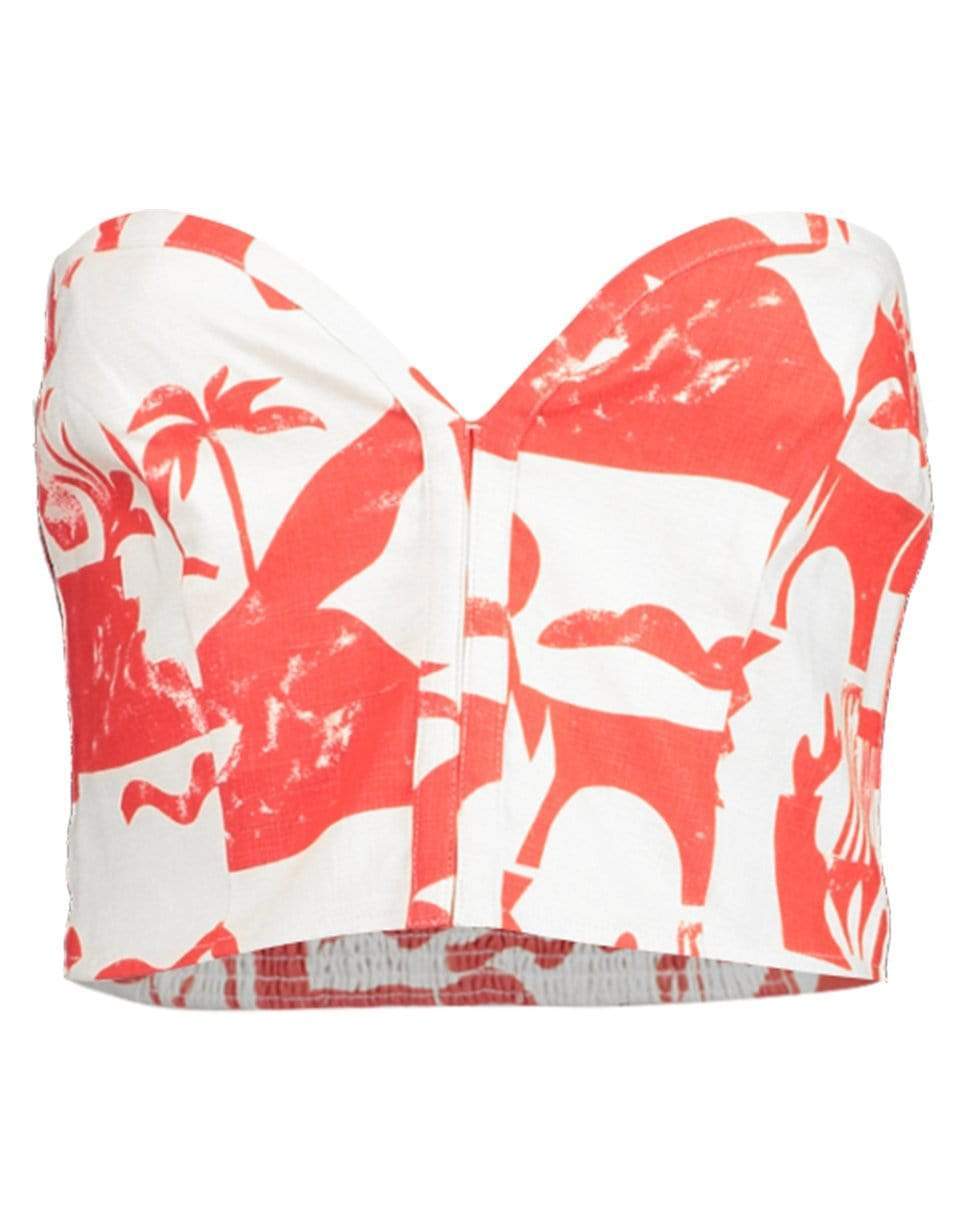 MARA HOFFMAN-Helios Rilynn Bustier Top-