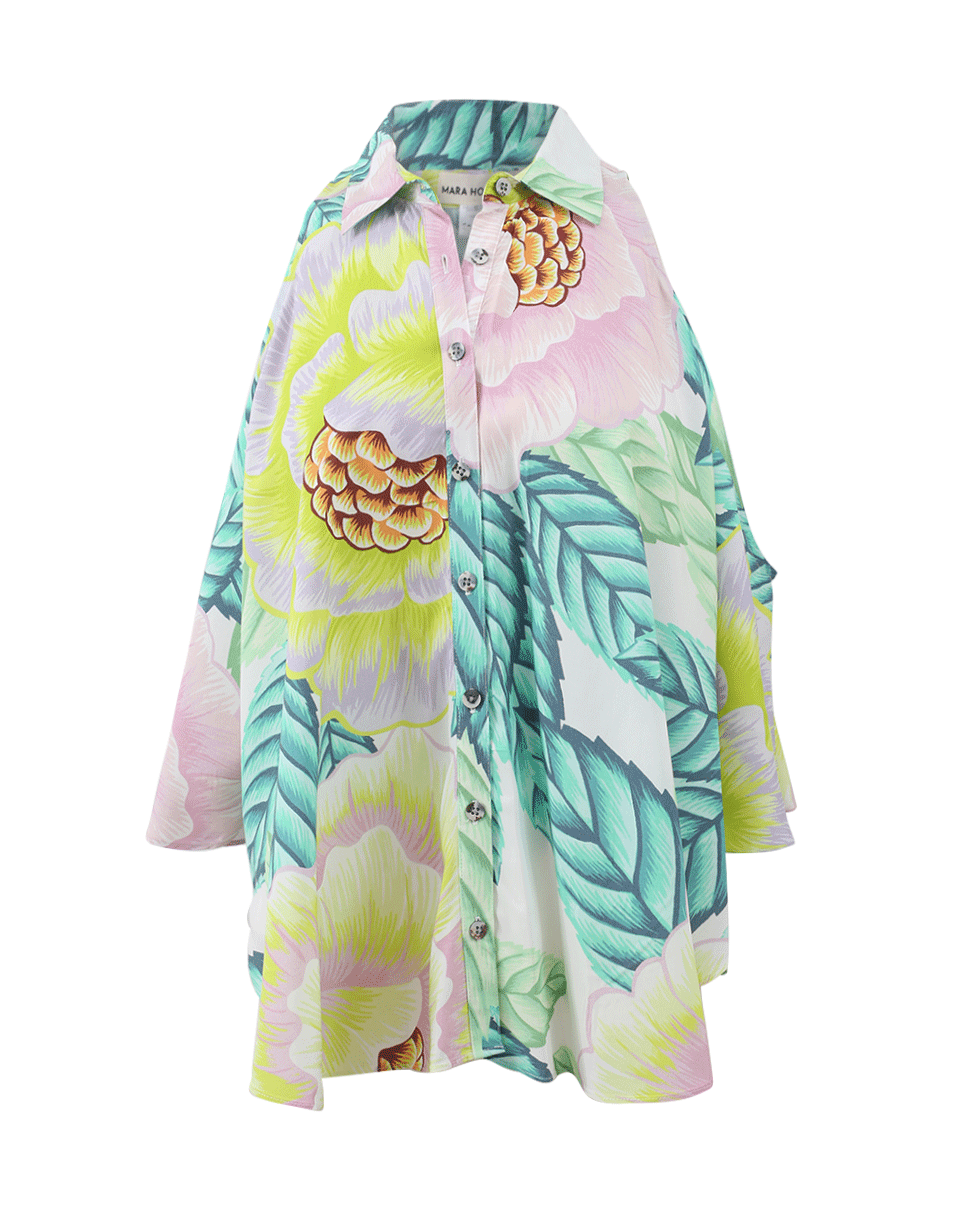 MARA HOFFMAN-Flora Cold Shoulder Blouse-