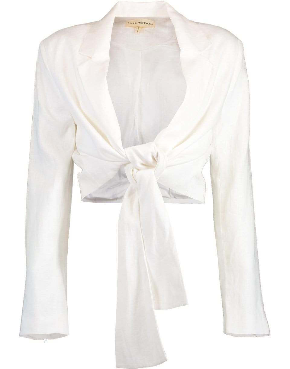MARA HOFFMAN-Catalina Tie Front Top-