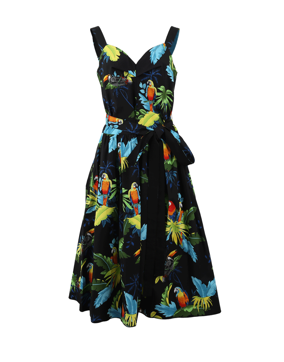 MARC JACOBS-Parrot Corset Top Dress-