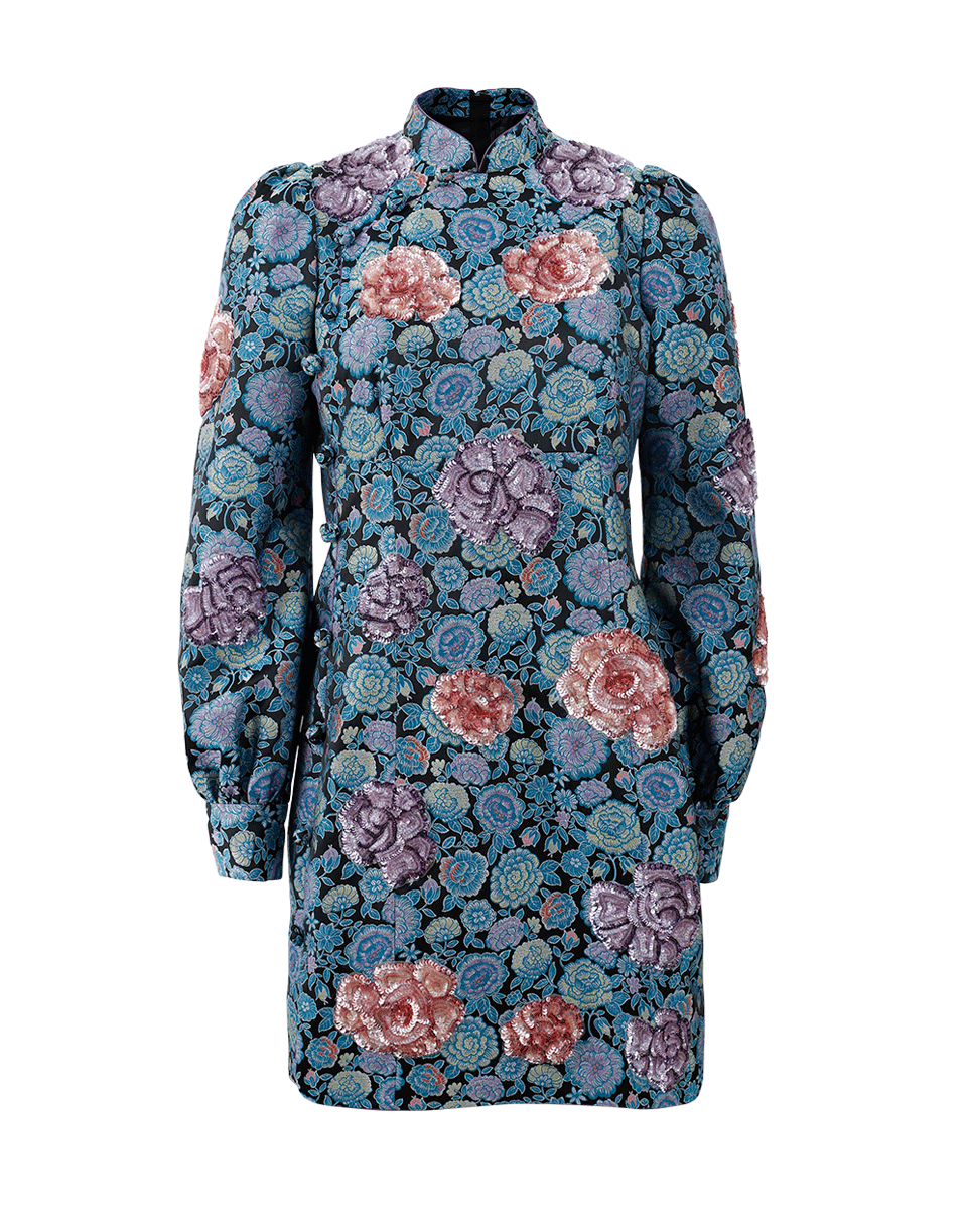 MARC JACOBS-Mandarin Dress-BLACK