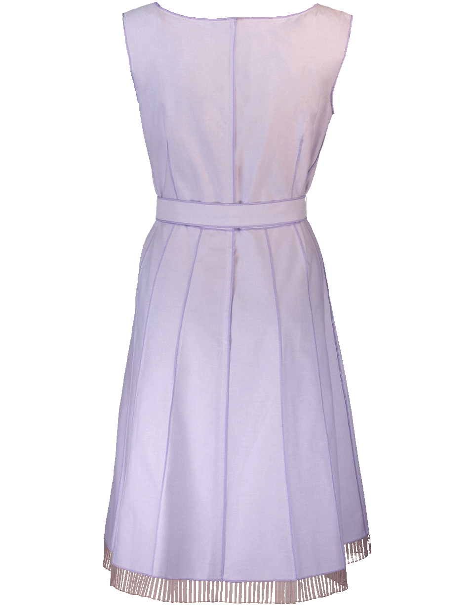 MARC JACOBS-Belted Dress With Gored Skirt-