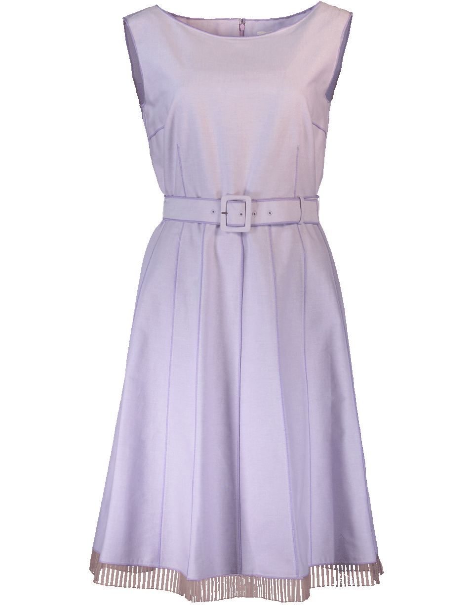 MARC JACOBS-Belted Dress With Gored Skirt-