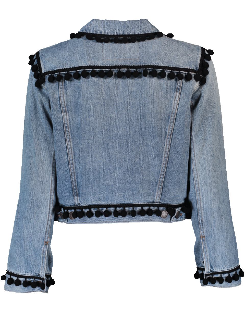 MARC JACOBS-Shrunken Pom Pom Jacket-