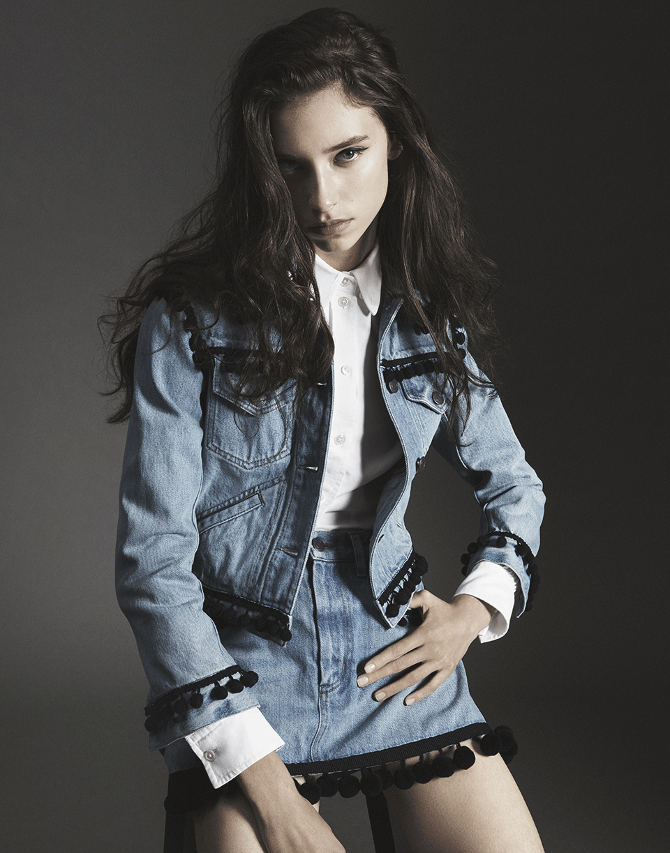 MARC JACOBS-Shrunken Pom Pom Jacket-