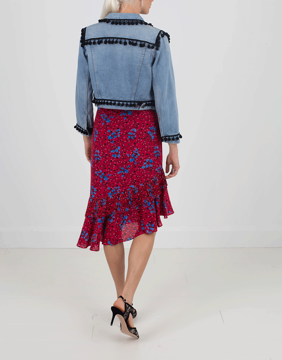 MARC JACOBS-Shrunken Pom Pom Jacket-