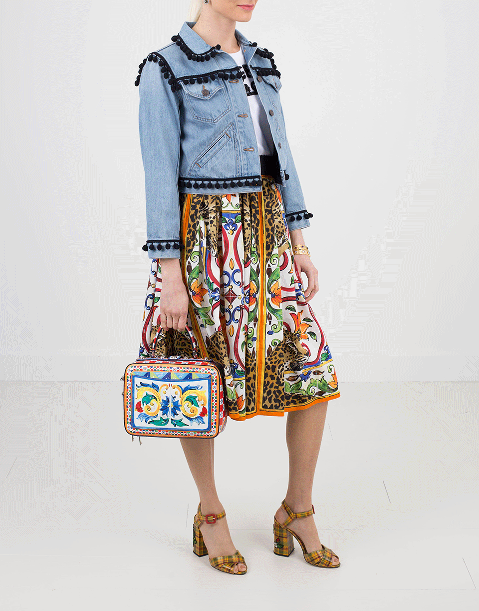 MARC JACOBS-Shrunken Pom Pom Jacket-