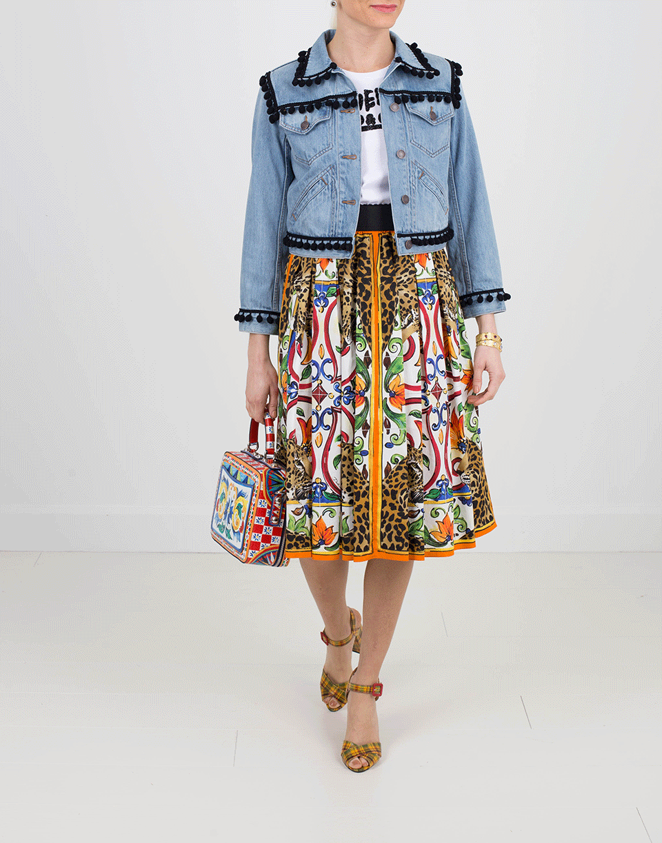 MARC JACOBS-Shrunken Pom Pom Jacket-